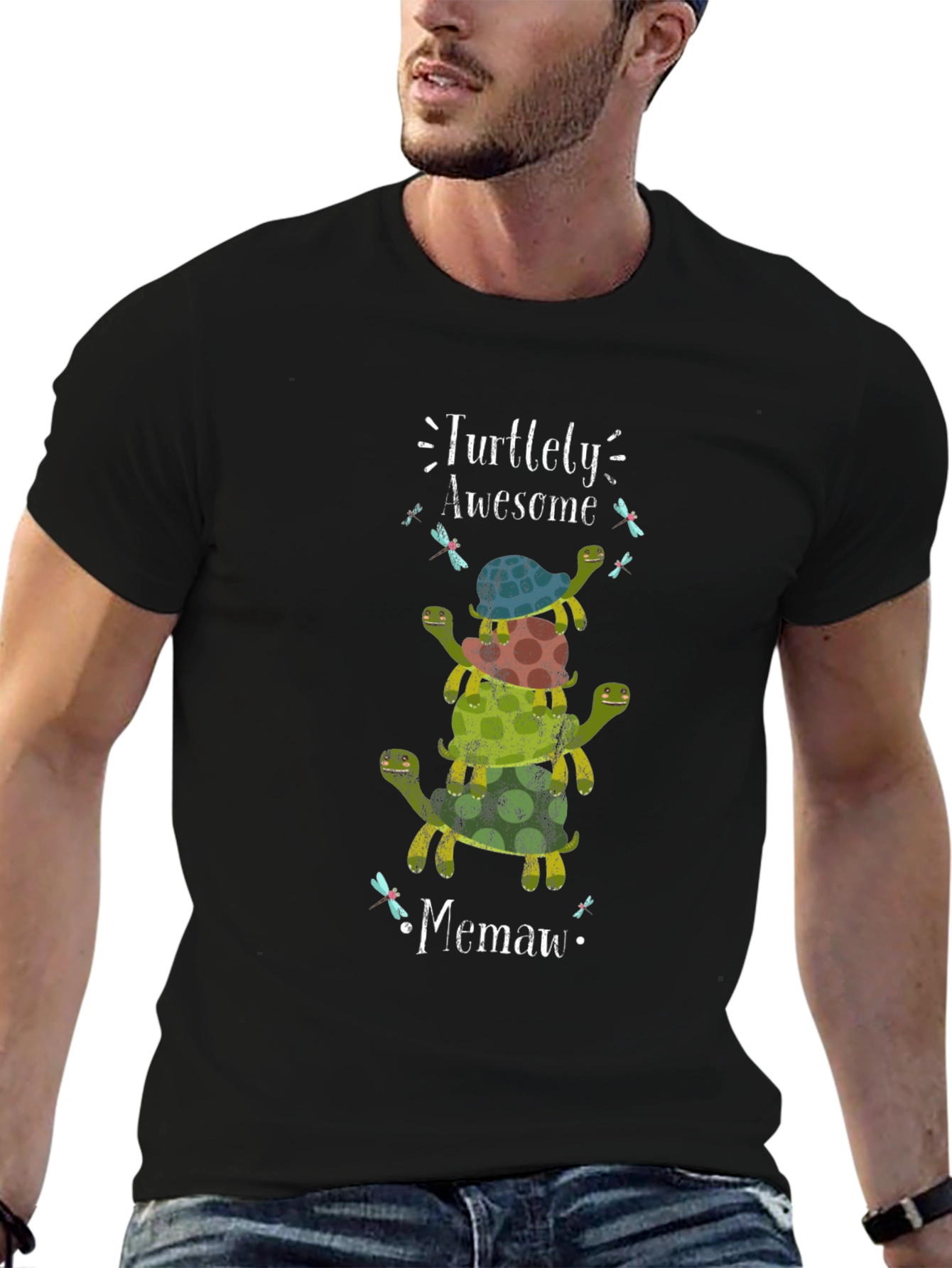 Turtley Awesome Memaw T-Shirt