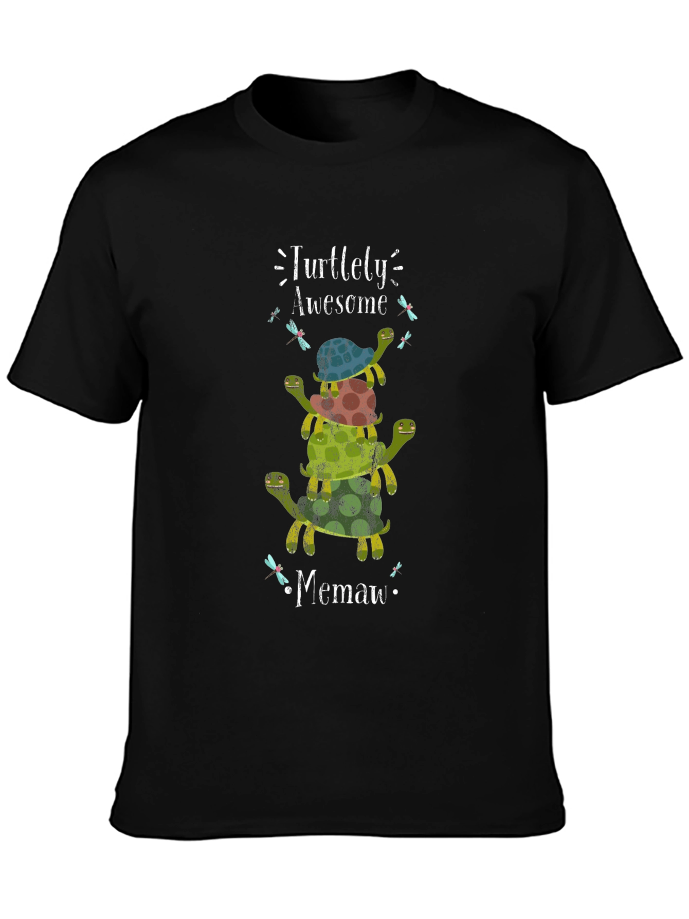Turtley Awesome Memaw T-Shirt