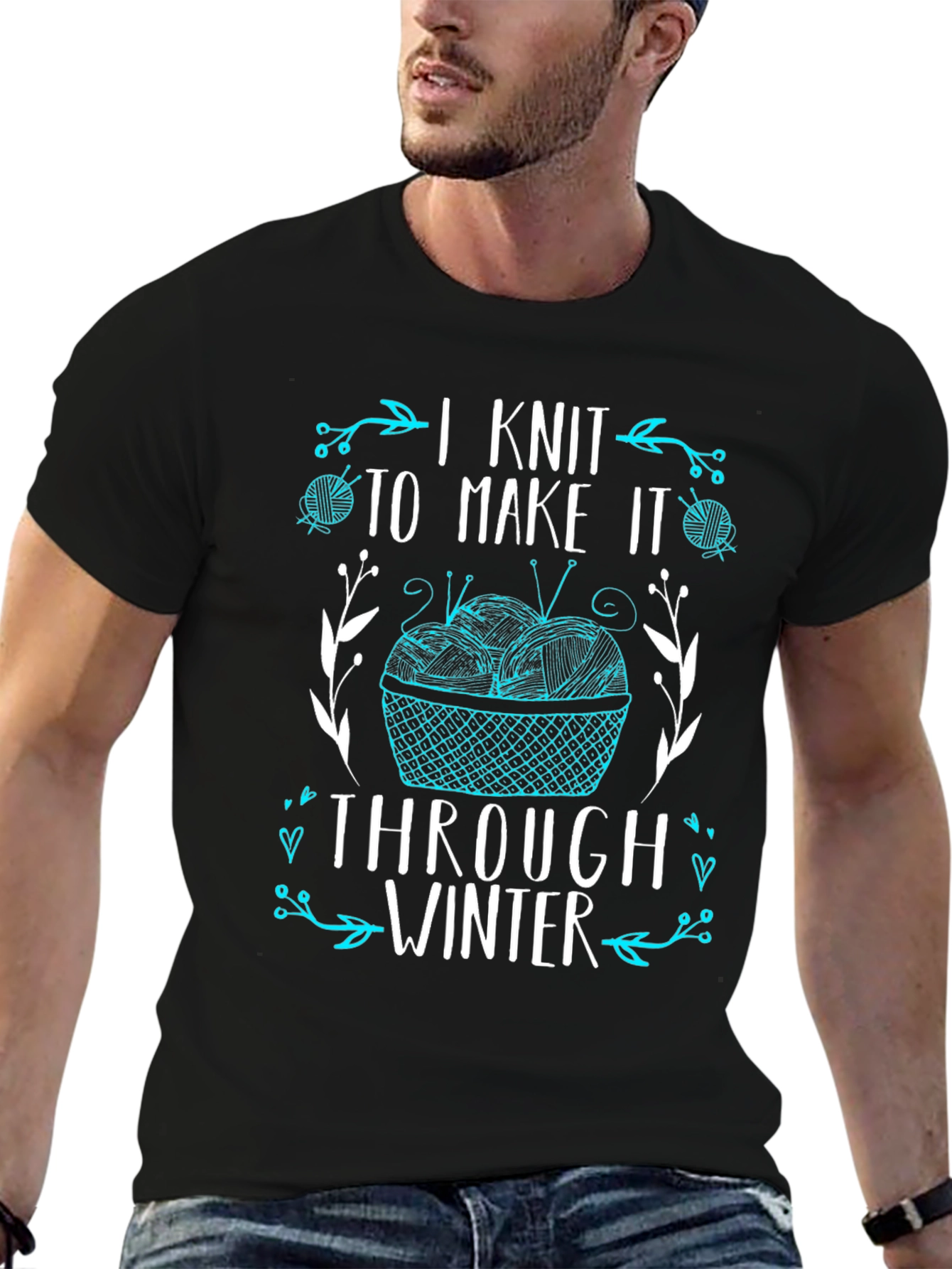 I Knit to Make it Through Winter T-Shirt