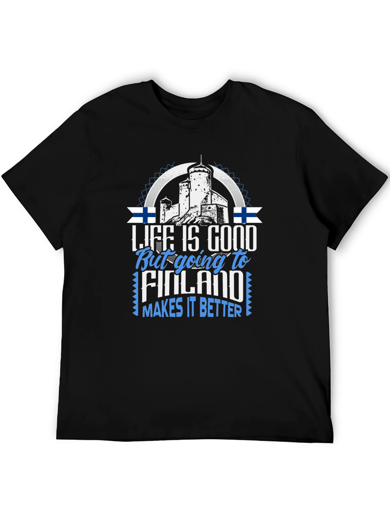 Life is Good Finland Tee