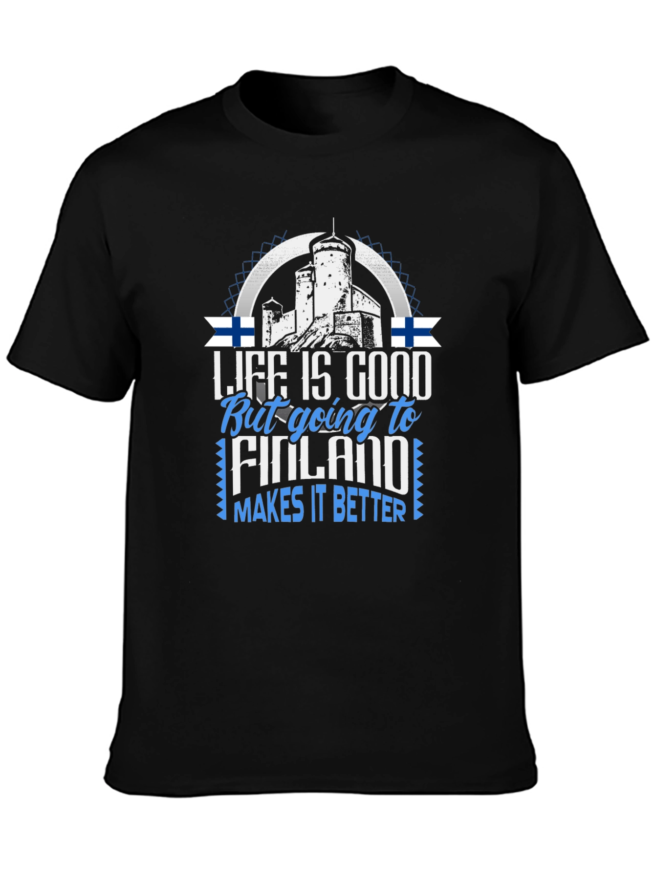 Life is Good Finland Tee
