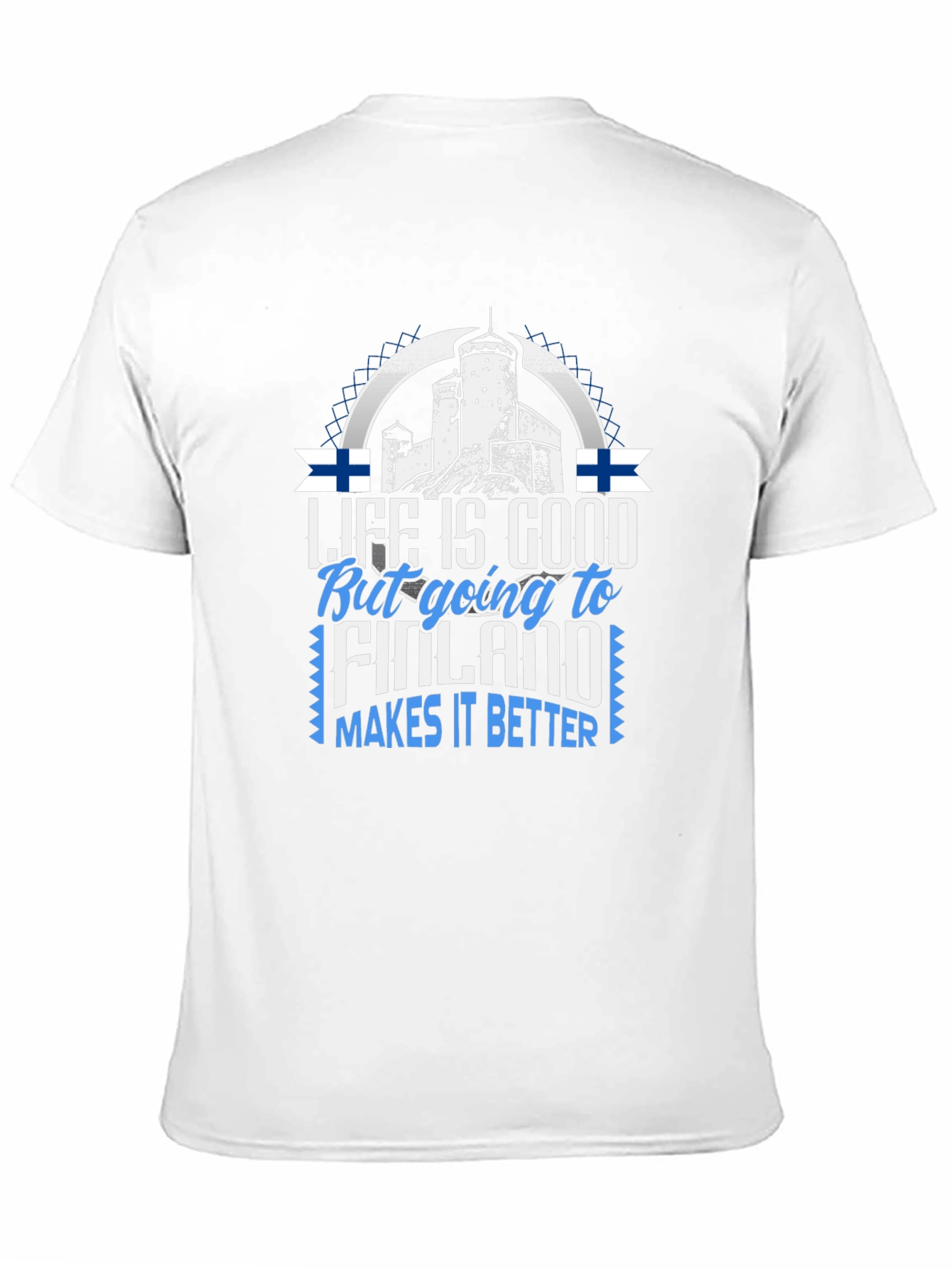 Life is Good Finland Tee