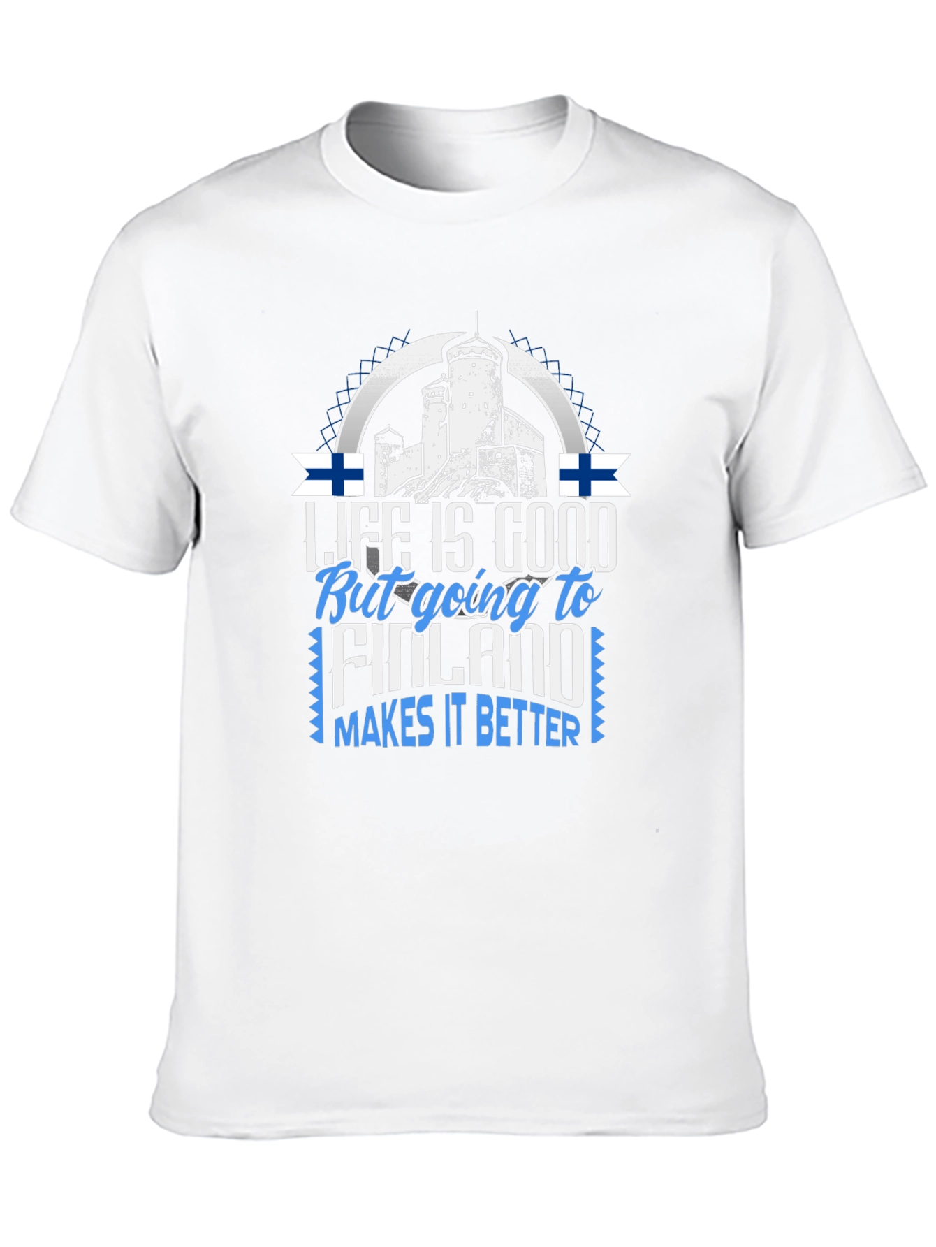 Life is Good Finland Tee