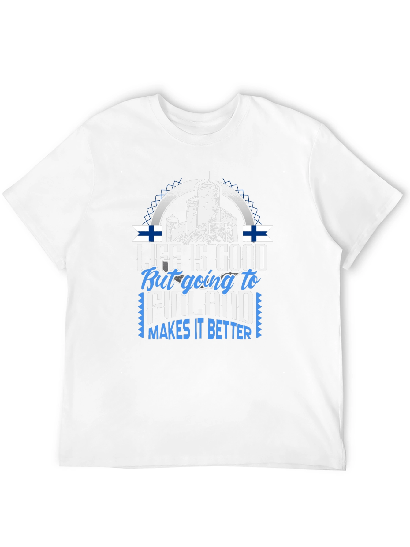 Life is Good Finland Tee