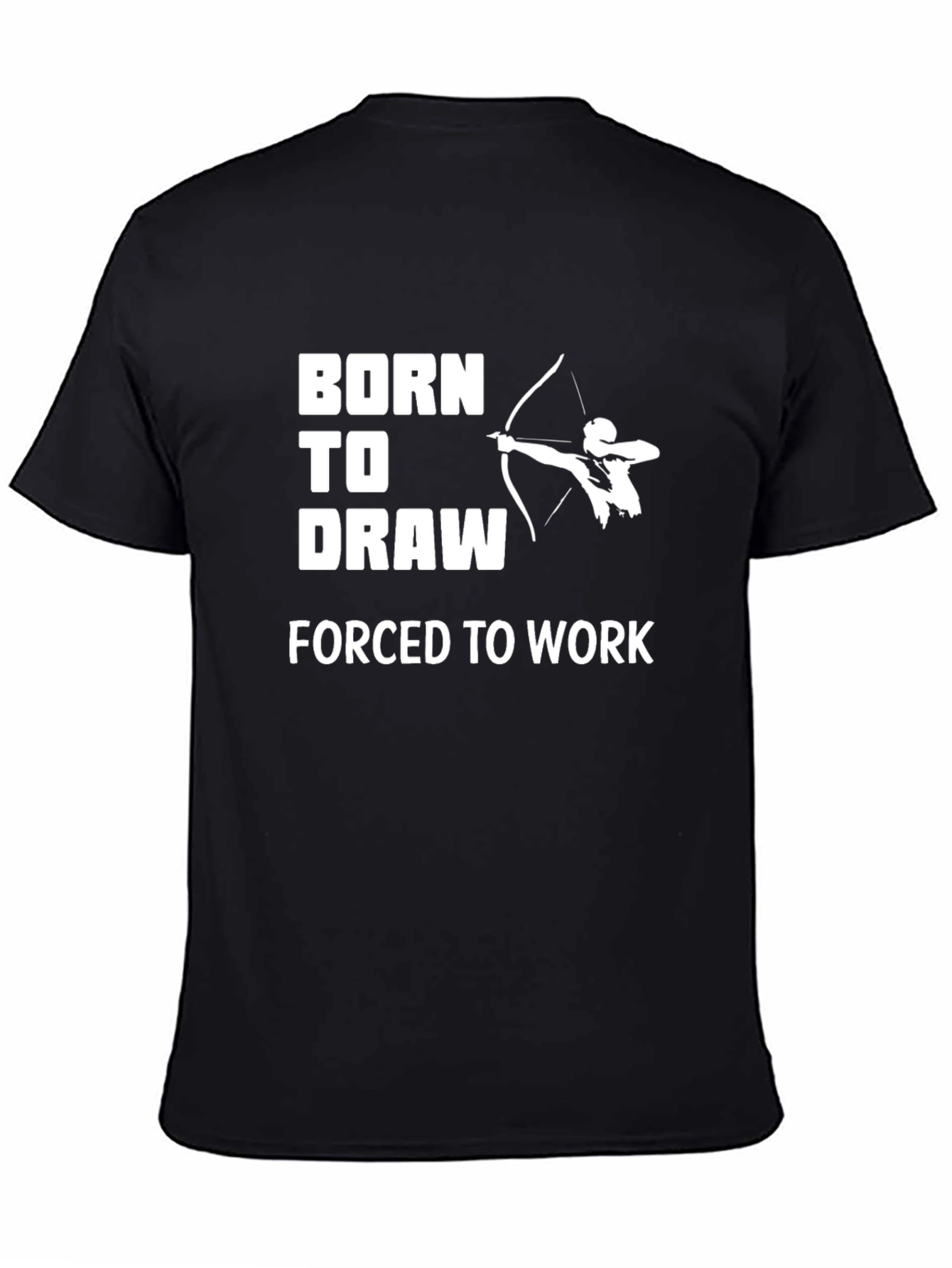 Born to Draw T-Shirt: Archery Graphic Tee