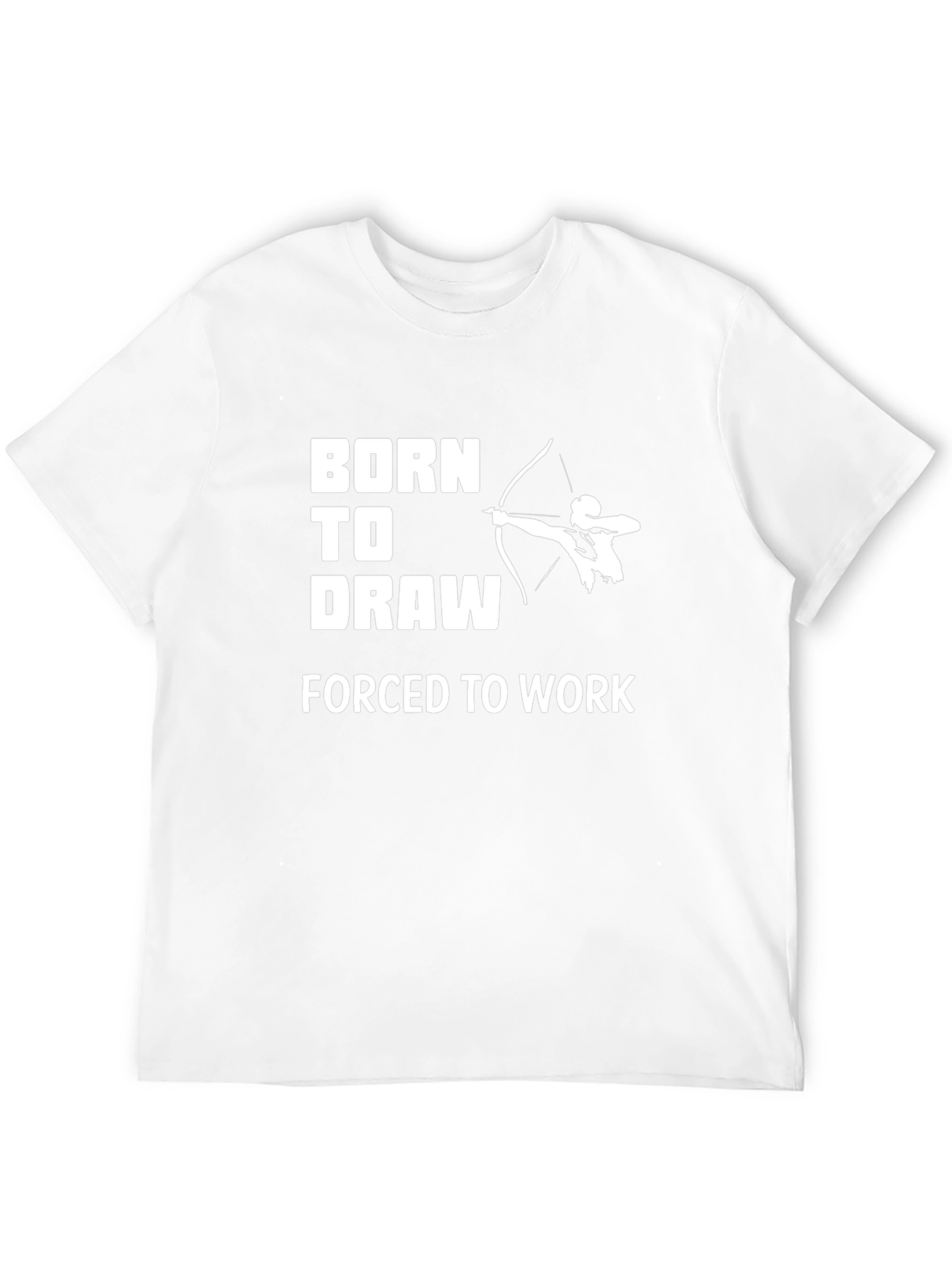 Born to Draw T-Shirt: Archery Graphic Tee