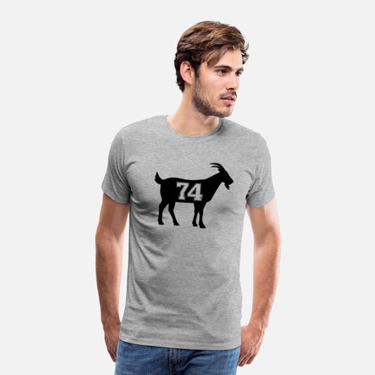 Goat 74 G.O.A.T. Number Seventy Four Goatnumber 74