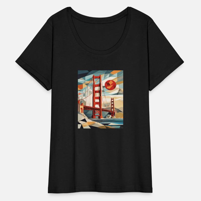 Golden Gate Bridge California T-Shirt, Golden Gate