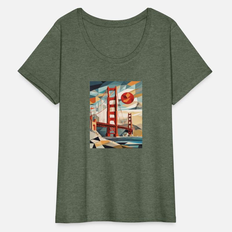 Golden Gate Bridge California T-Shirt, Golden Gate