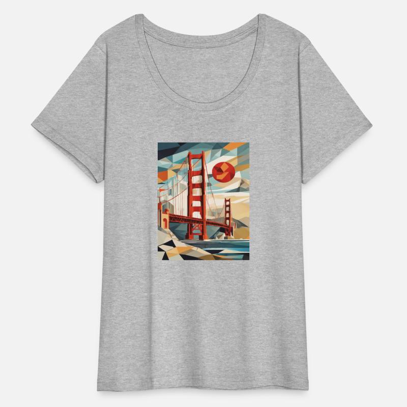 Golden Gate Bridge California T-Shirt, Golden Gate