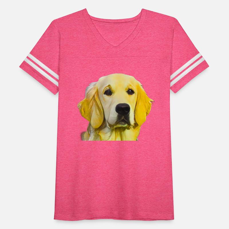 Golden Retriever Portrait – Warm Artistic Dog Desi