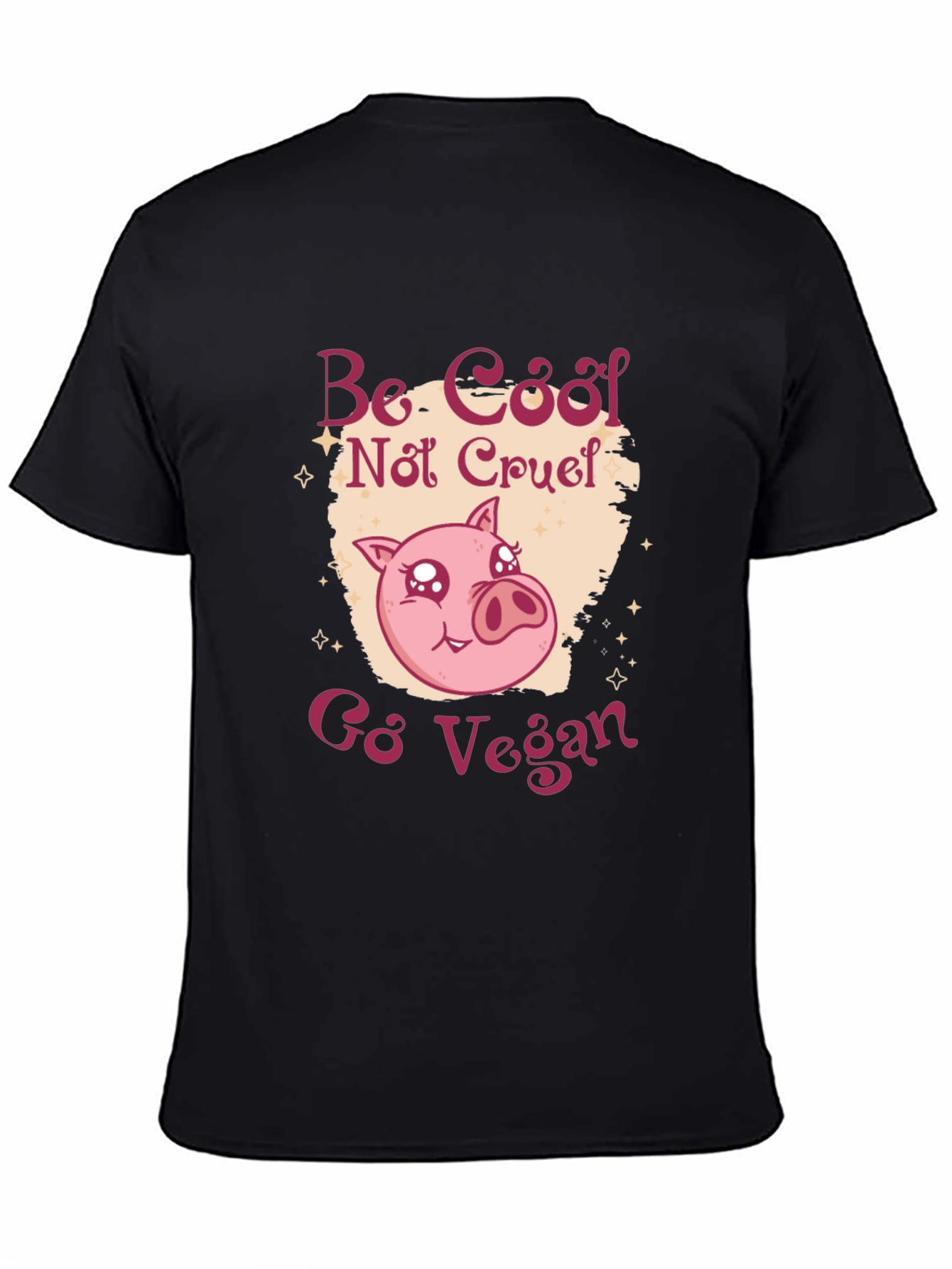 Be Cool Not Cruel Go Vegan T-Shirt