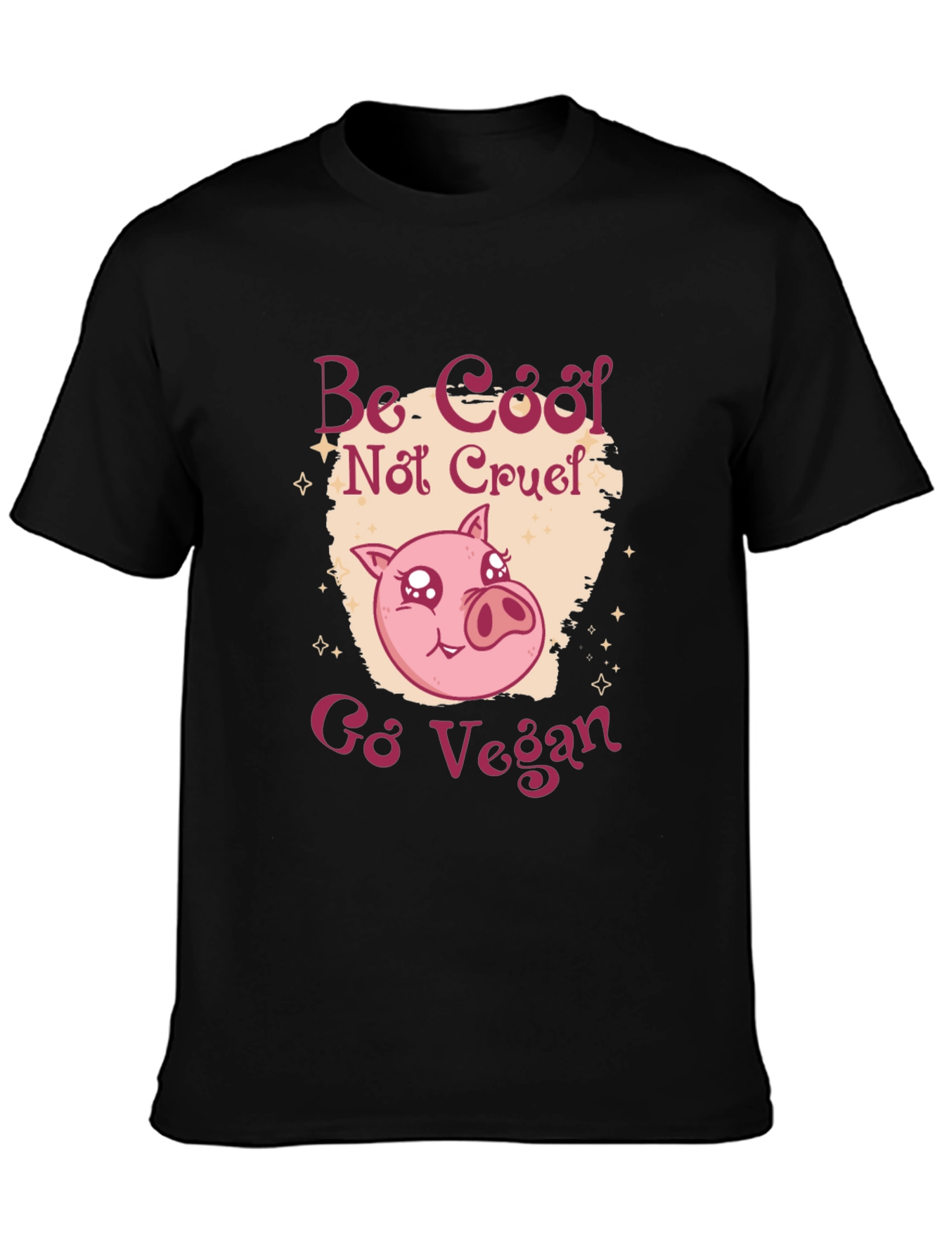 Be Cool Not Cruel Go Vegan T-Shirt
