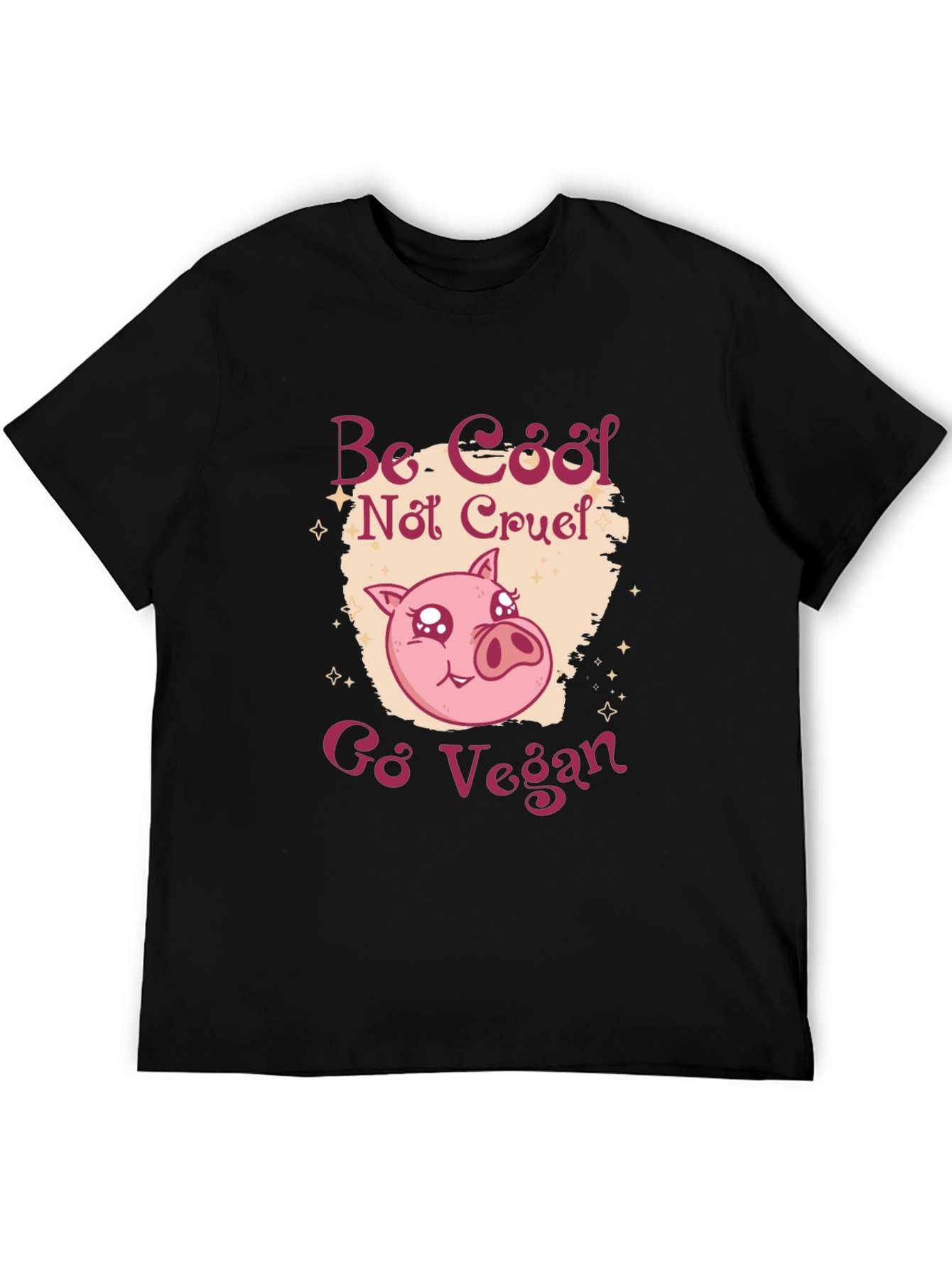 Be Cool Not Cruel Go Vegan T-Shirt