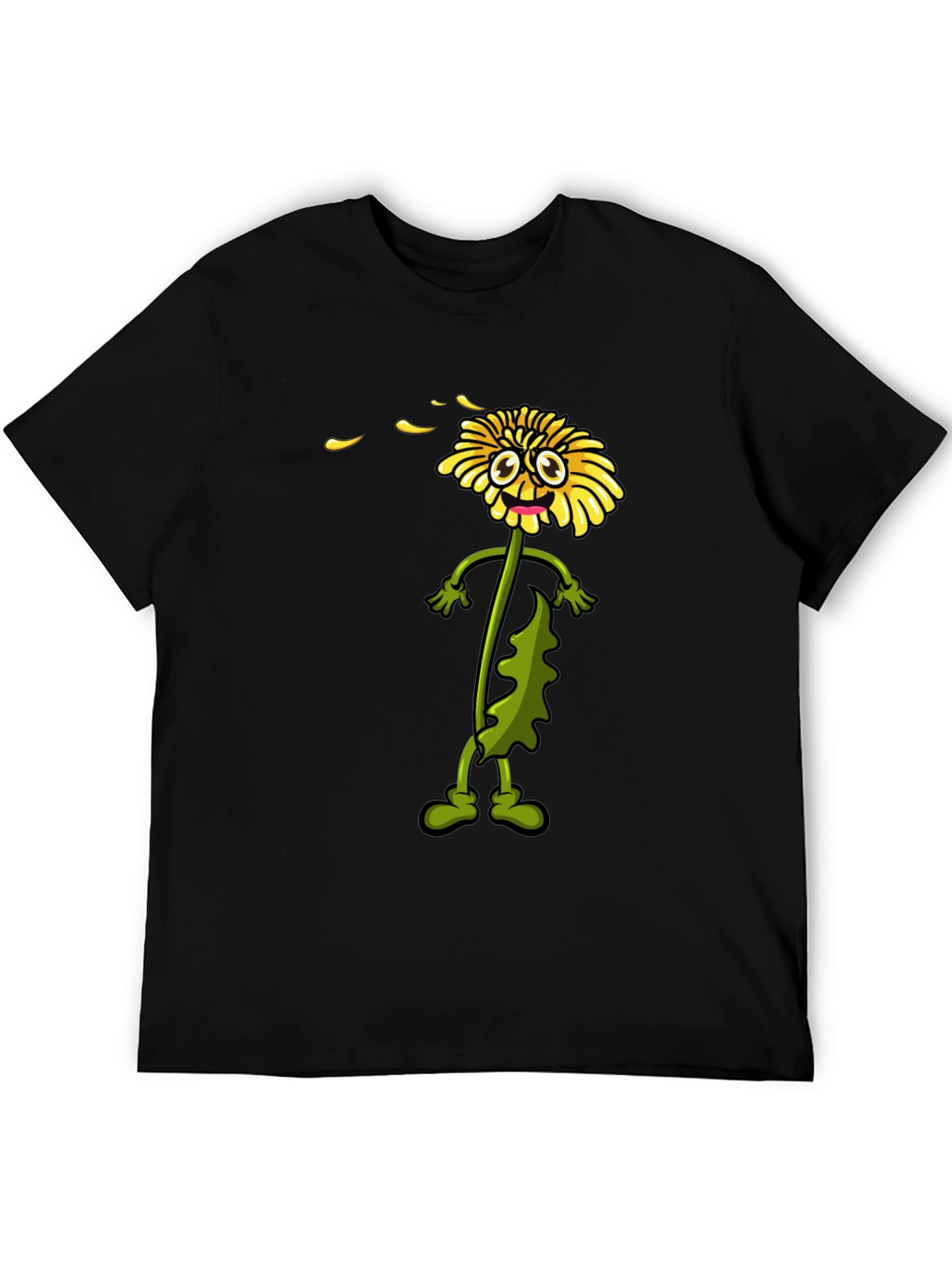 Dandelion Cartoon Graphic Tee