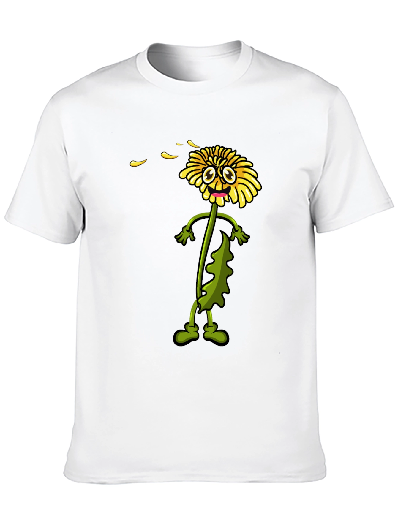 Dandelion Cartoon Graphic Tee