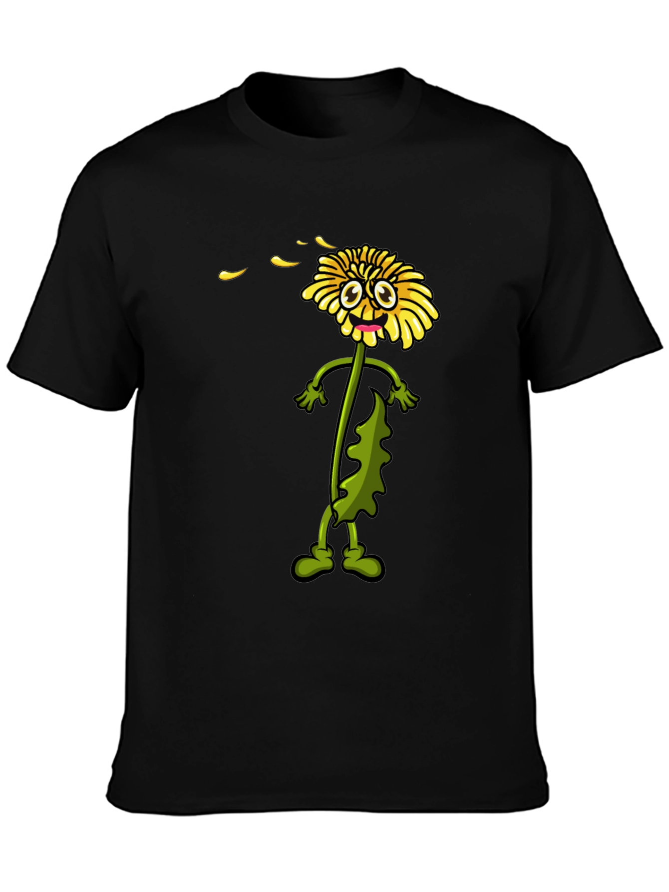 Dandelion Cartoon Graphic Tee