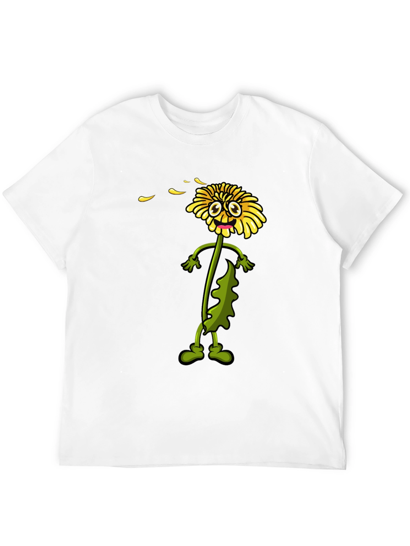 Dandelion Cartoon Graphic Tee