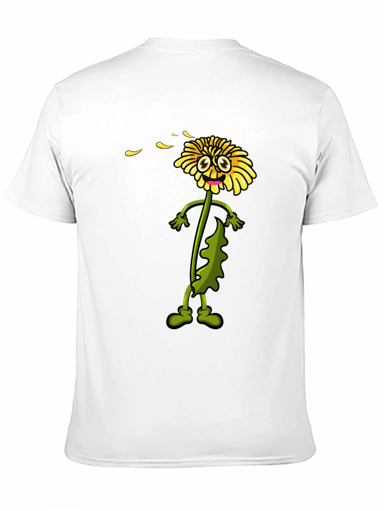 Dandelion Cartoon Graphic Tee