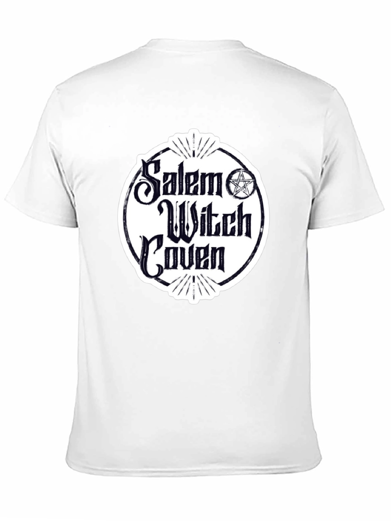 Salem Witch Coven Graphic T-Shirt - Black Cotton Tee