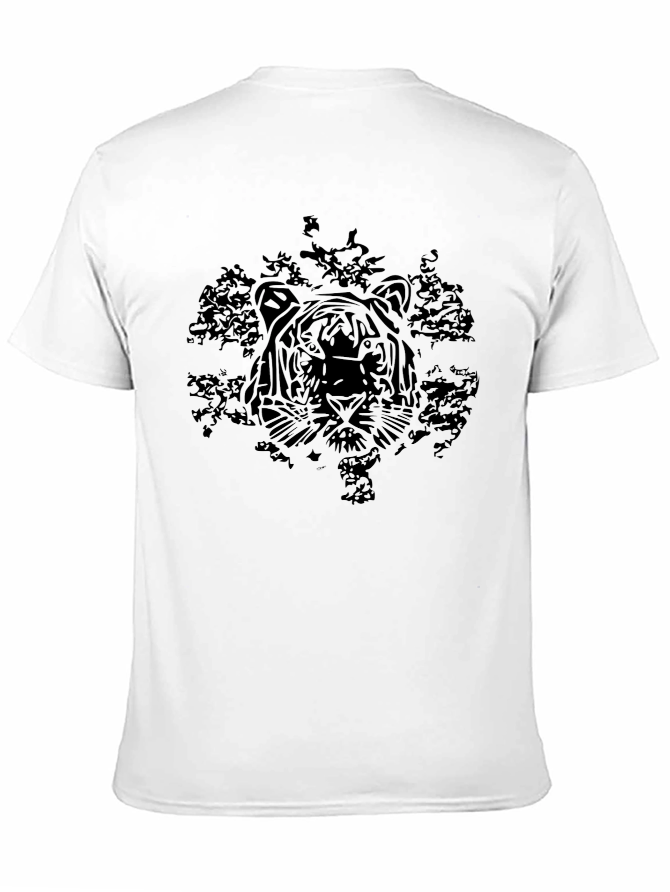 Black Tiger Graphic Tee - Modern Style