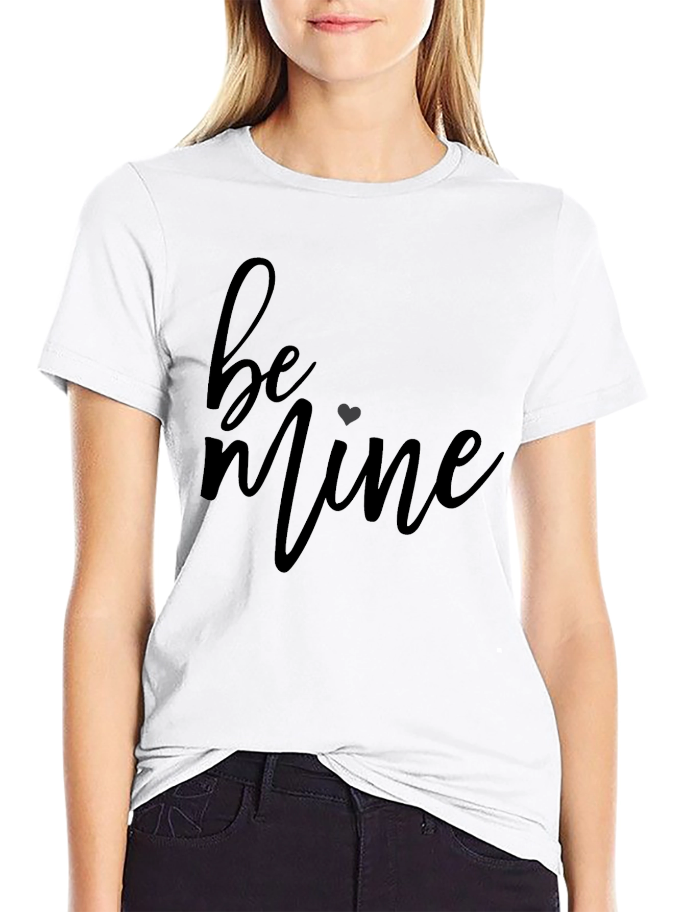 Be Mine Valentines Day Graphic Tee
