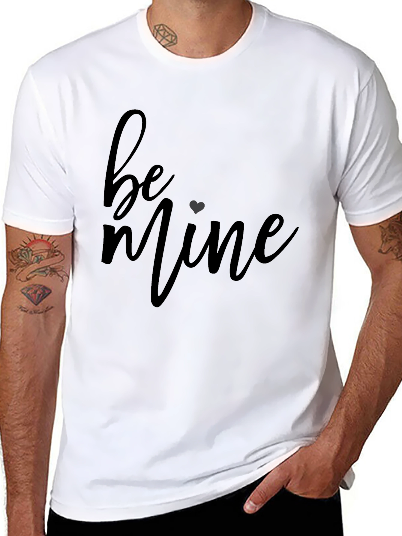 Be Mine Valentines Day Graphic Tee