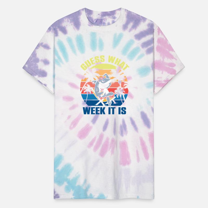 Guess What Week It Is Retro Shark