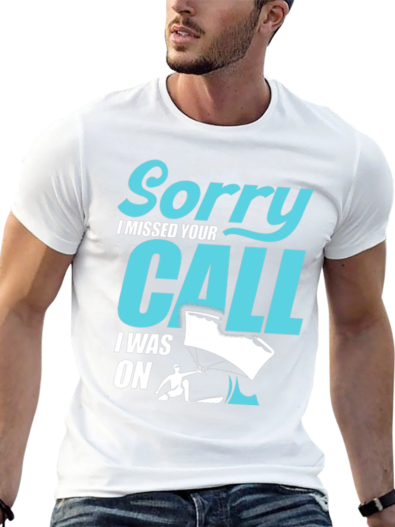 Sorry I Missed Your Call Paragliding T-Shirt