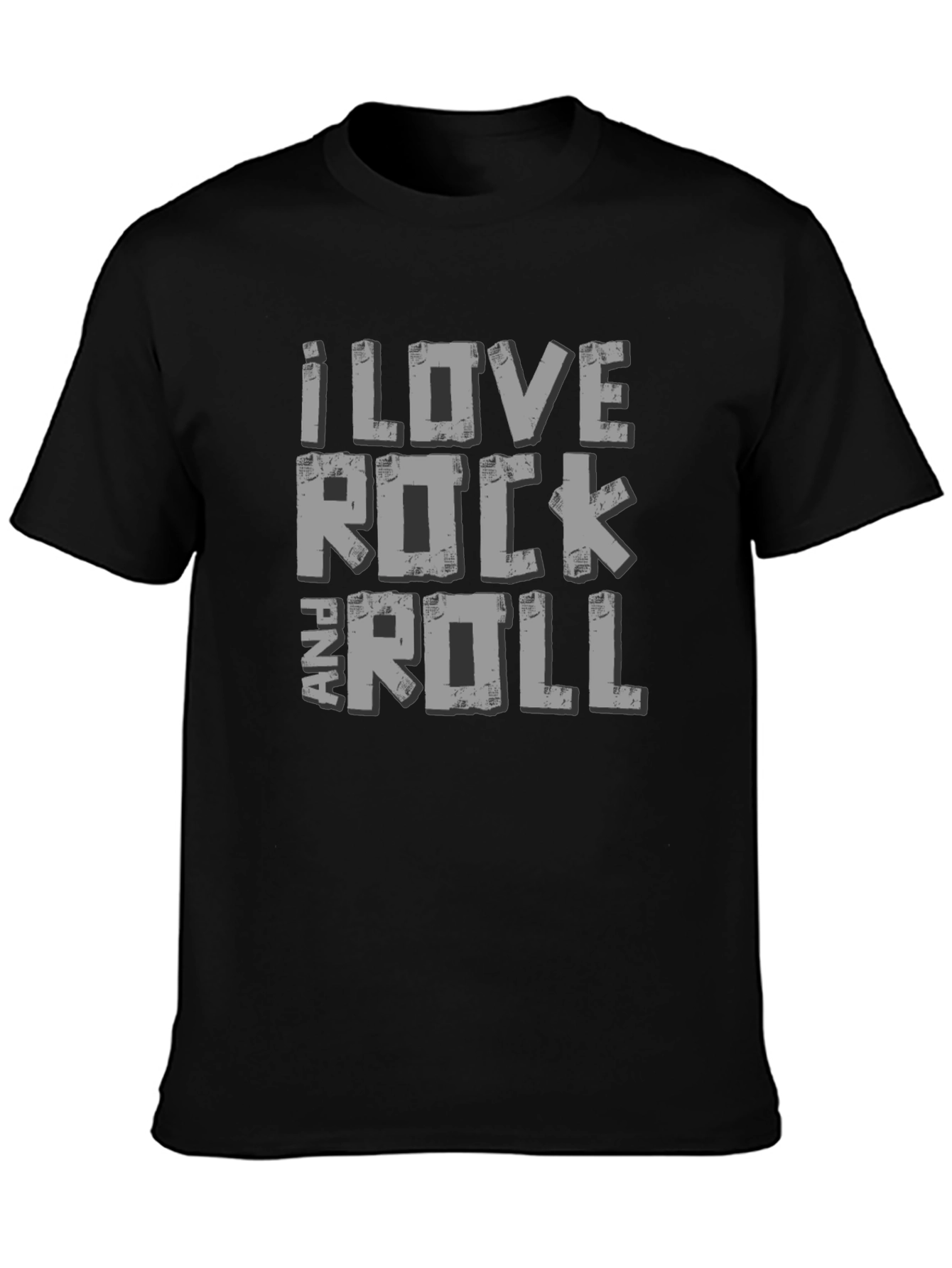 I Love Rock and Roll Graphic T-Shirt