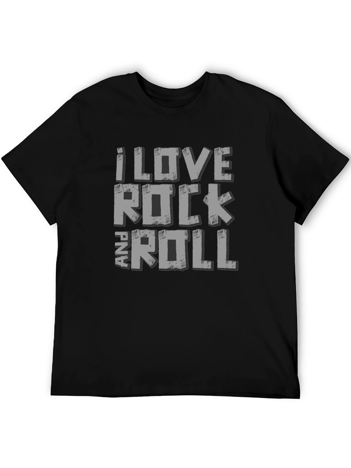 I Love Rock and Roll Graphic T-Shirt