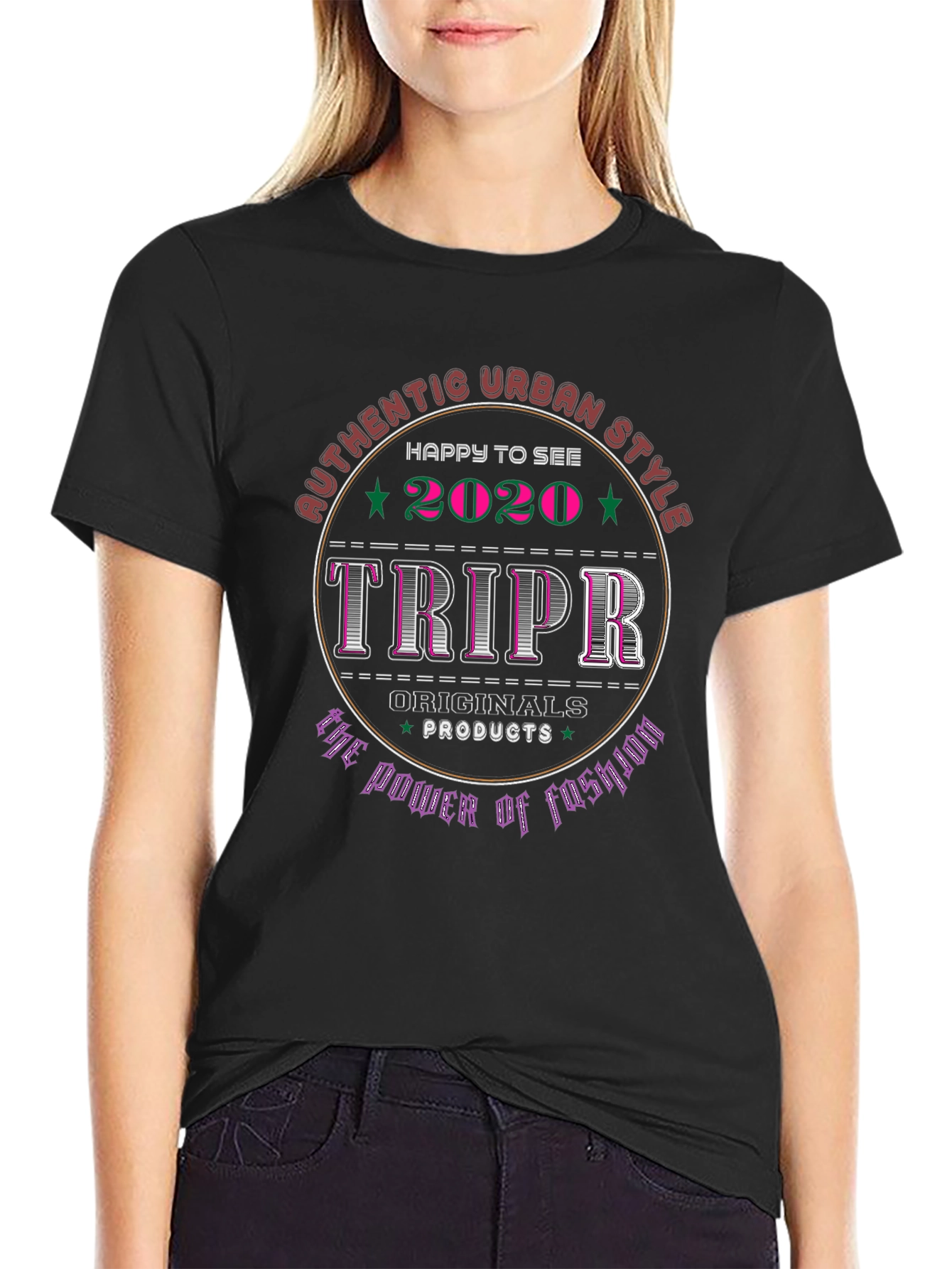 Authentic Urban Style Graphic T-Shirt