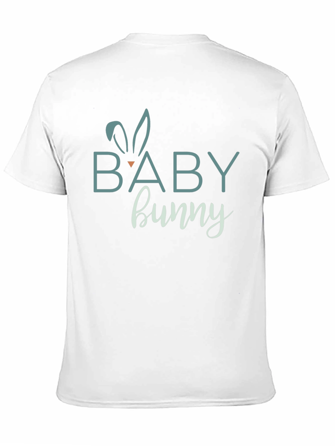 Baby Bunny Graphic Tee - Soft Cotton Black T-Shirt