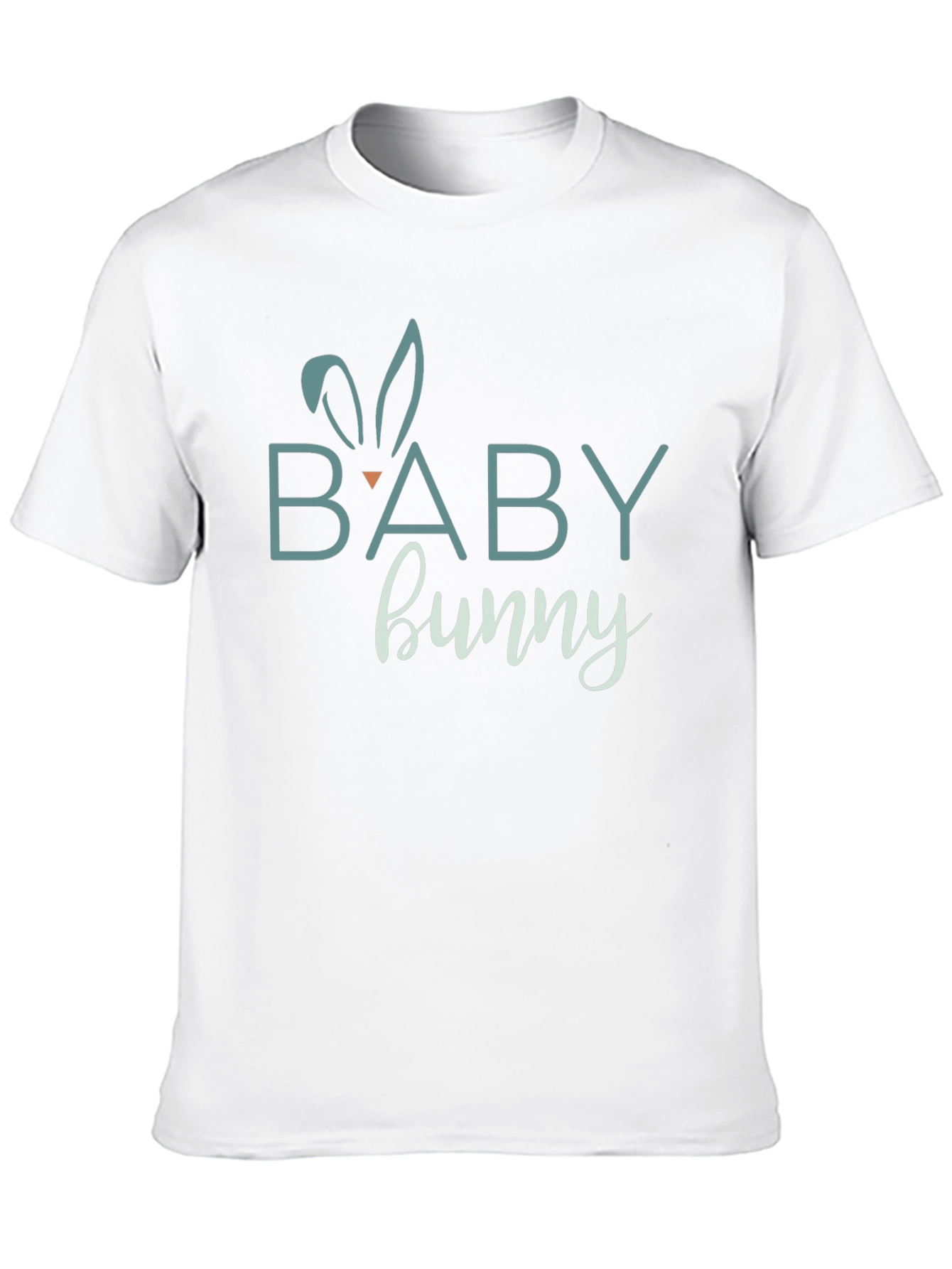 Baby Bunny Graphic Tee - Soft Cotton Black T-Shirt