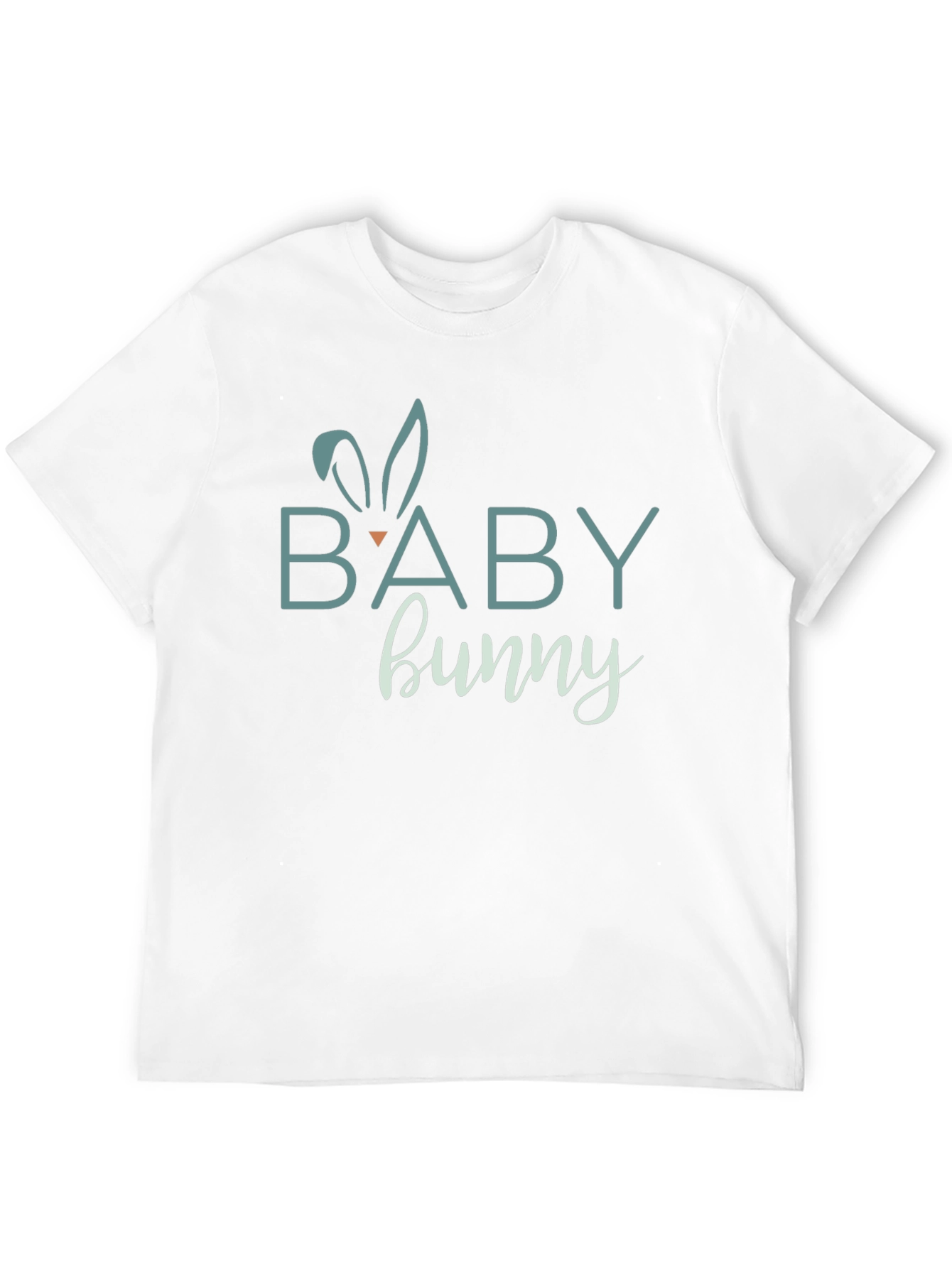 Baby Bunny Graphic Tee - Soft Cotton Black T-Shirt
