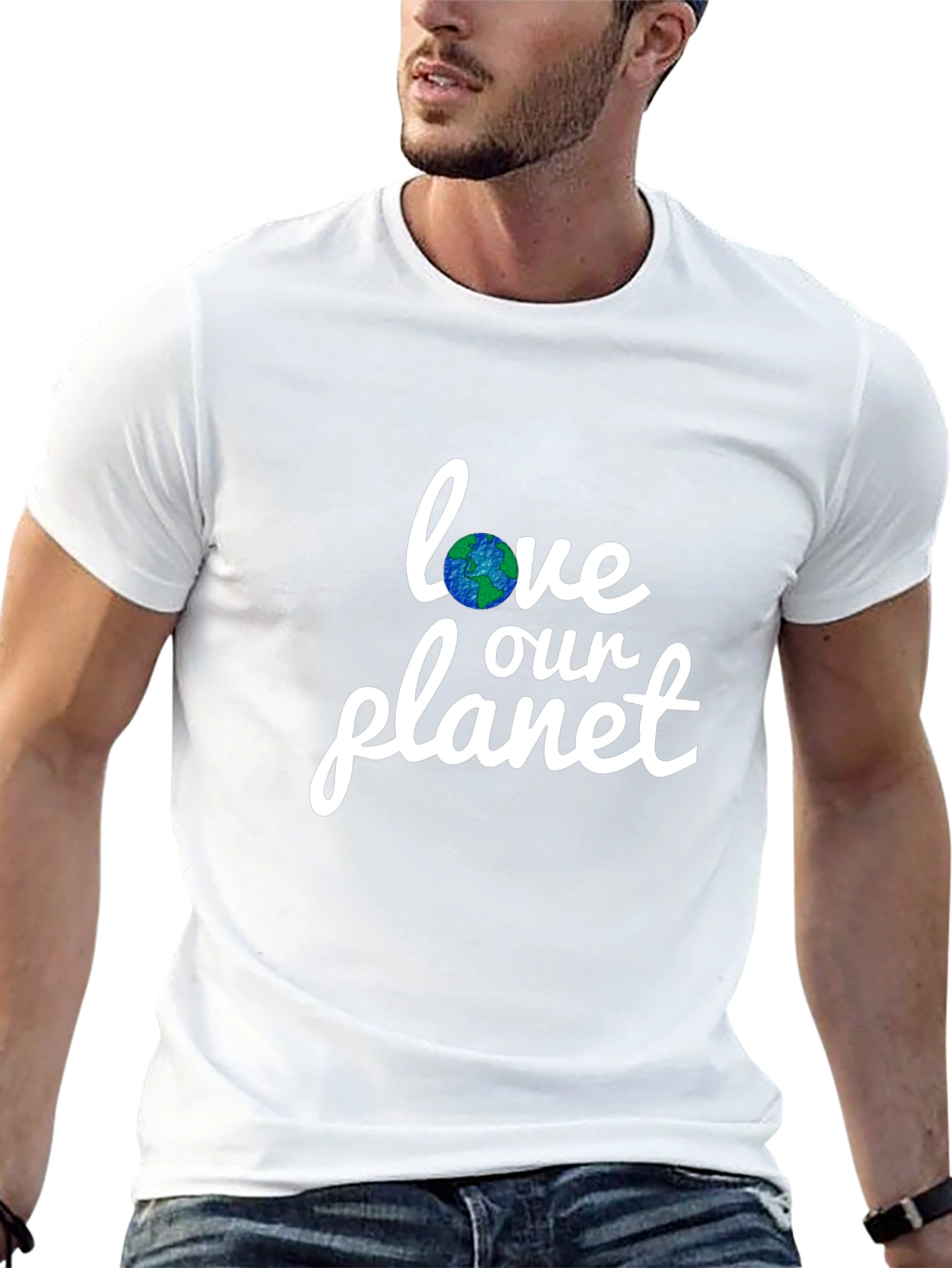 Love Our Planet Graphic Tee - Earth Day Shirt
