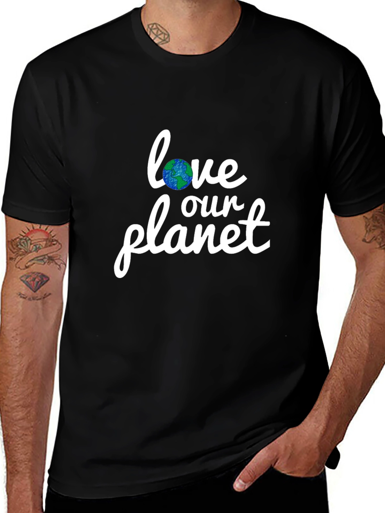 Love Our Planet Graphic Tee - Earth Day Shirt