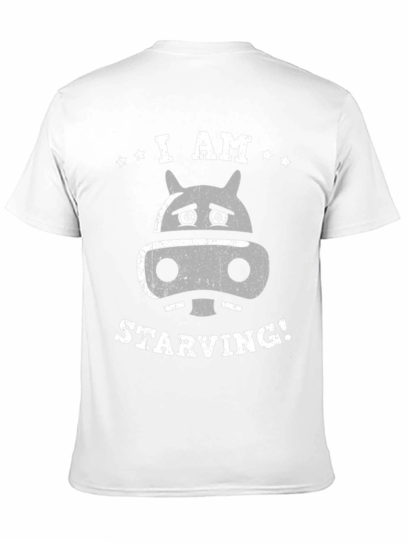 I Am Starving Hippo T-Shirt - Funny Animal Tee