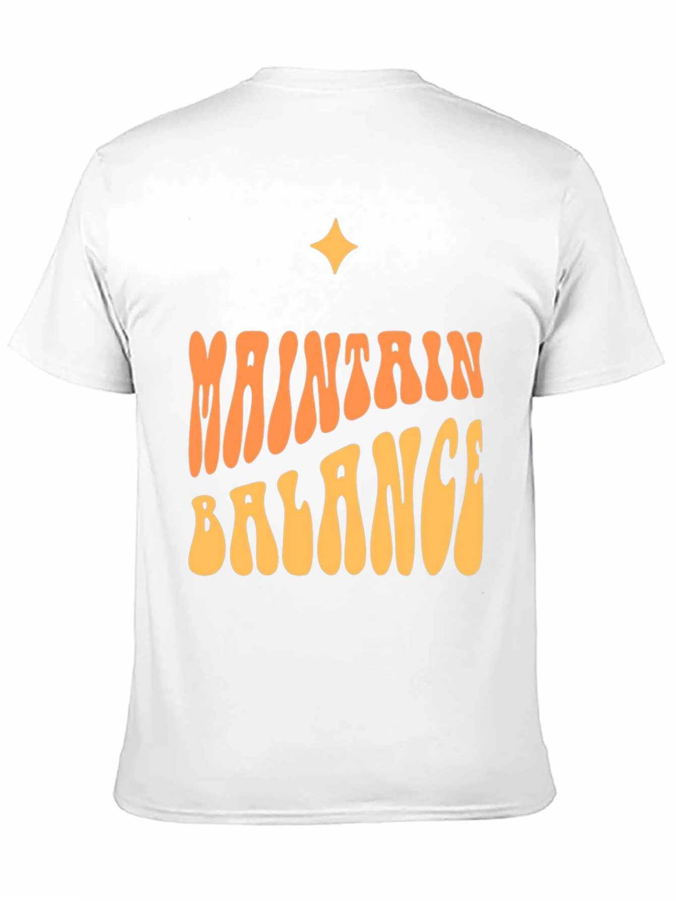 Maintain Balance Graphic Tee - Soft Cotton Blend