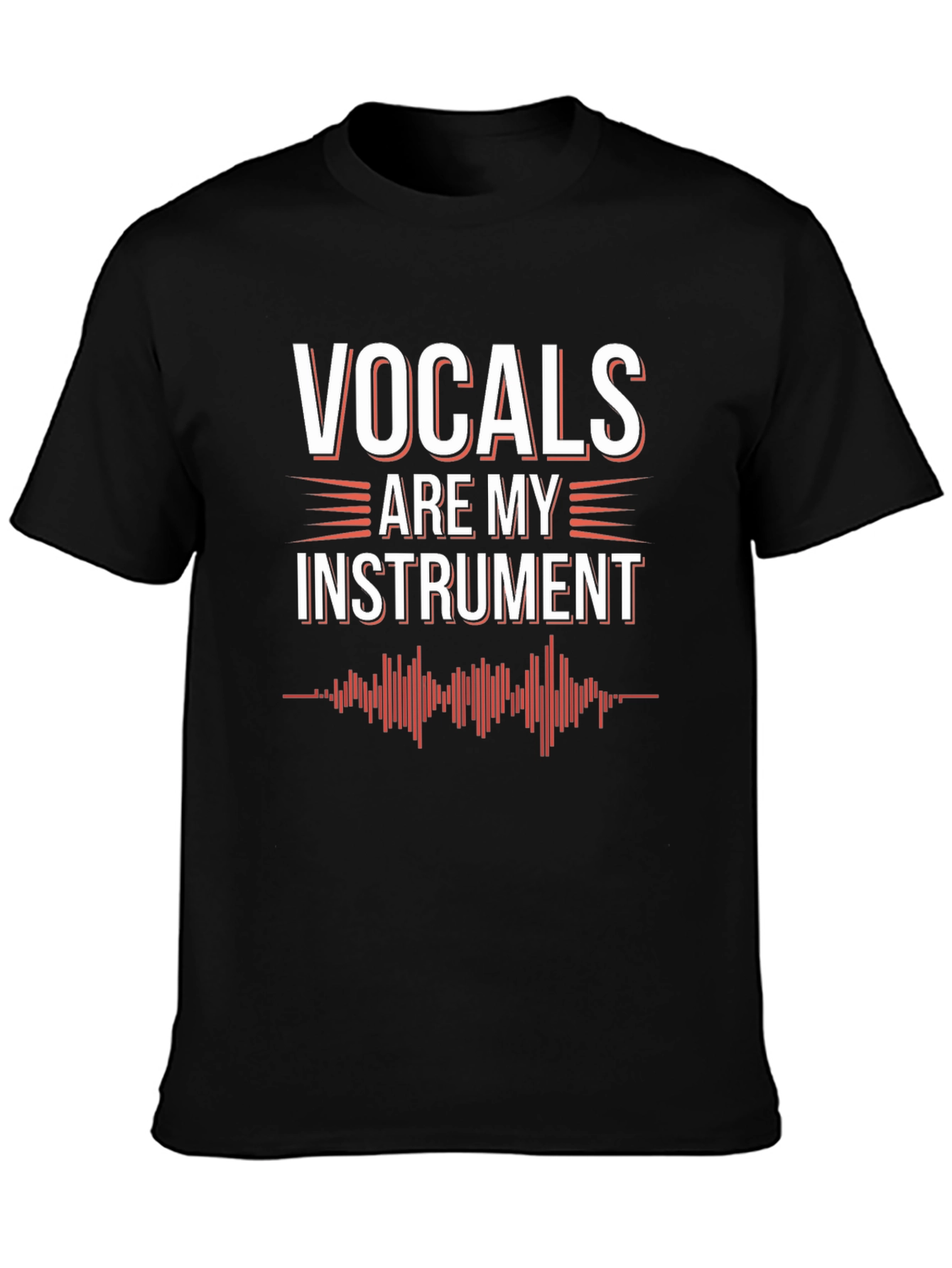Vocals Are My Instrument Graphic Tee - Musician T-Shirt