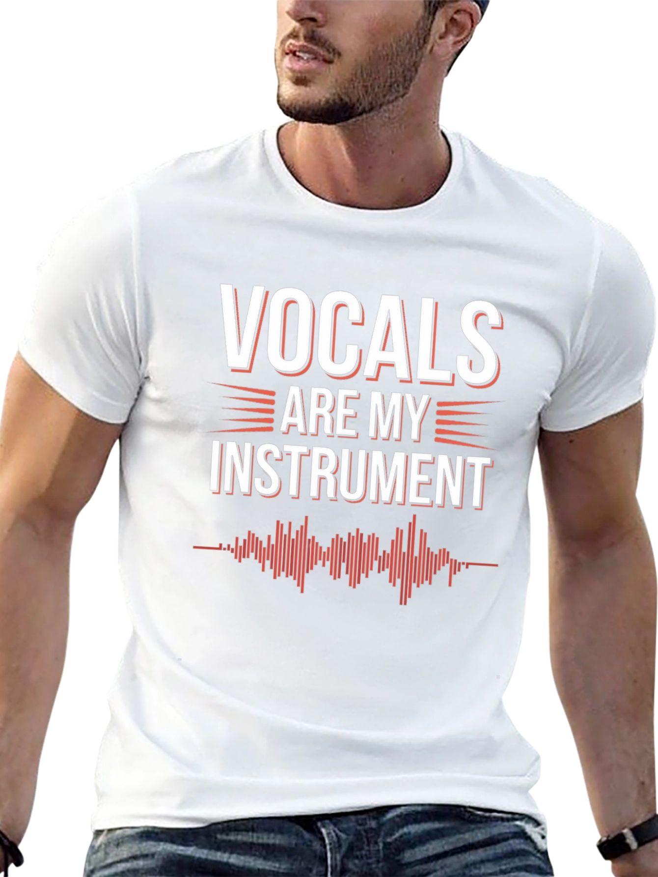 Vocals Are My Instrument Graphic Tee - Musician T-Shirt