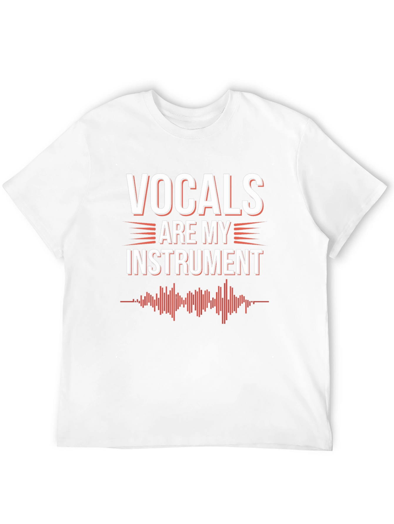 Vocals Are My Instrument Graphic Tee - Musician T-Shirt