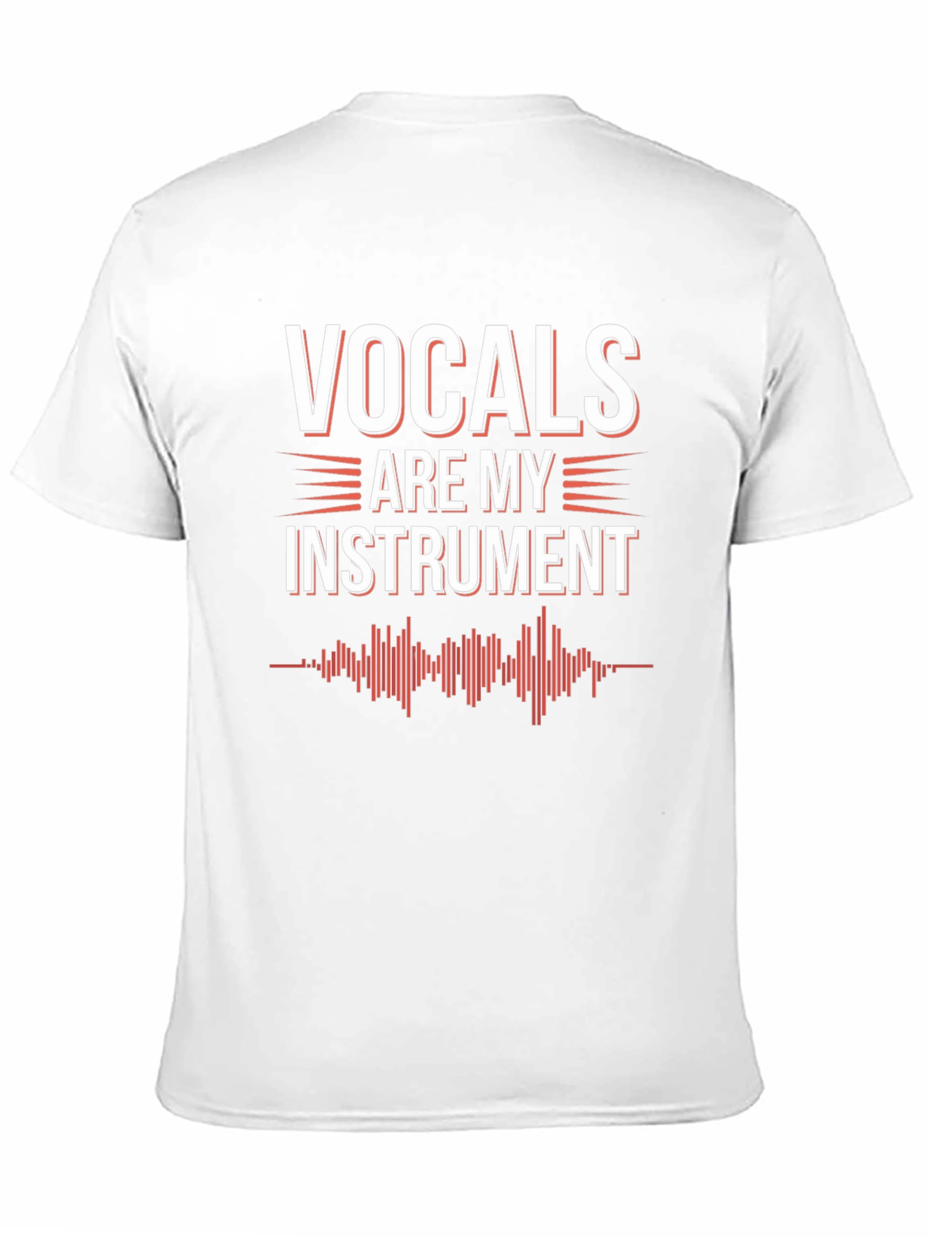 Vocals Are My Instrument Graphic Tee - Musician T-Shirt