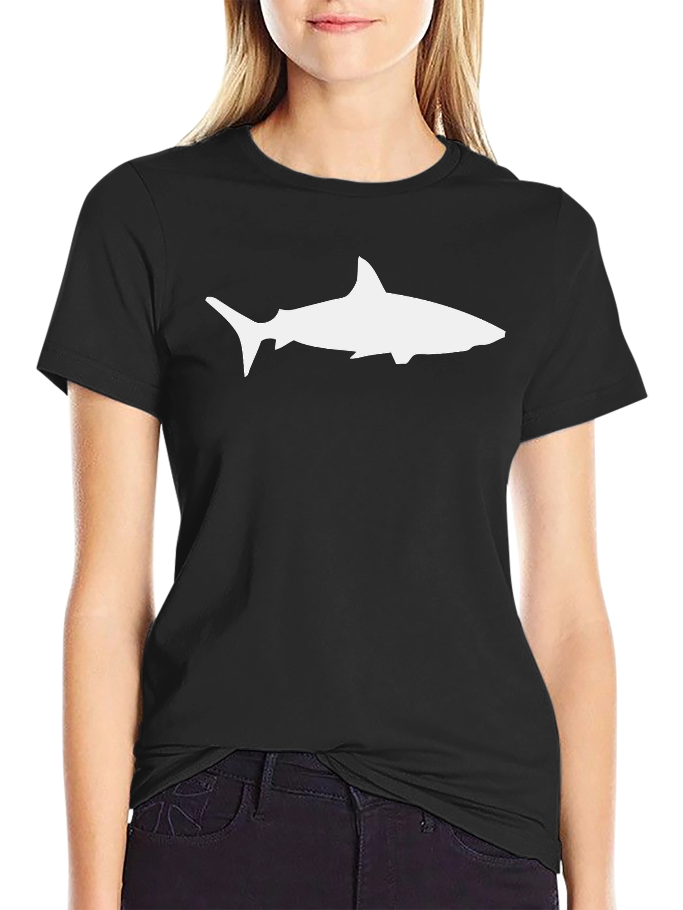 Shark Graphic T-Shirt - Stylish Mens Tee