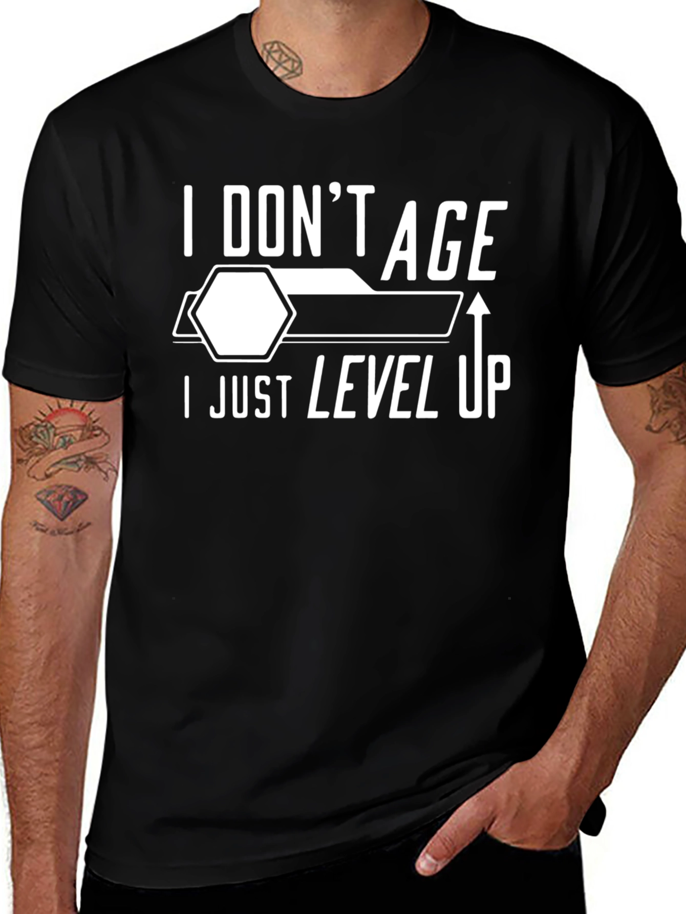 I Dont Age I Just Level Up T-Shirt