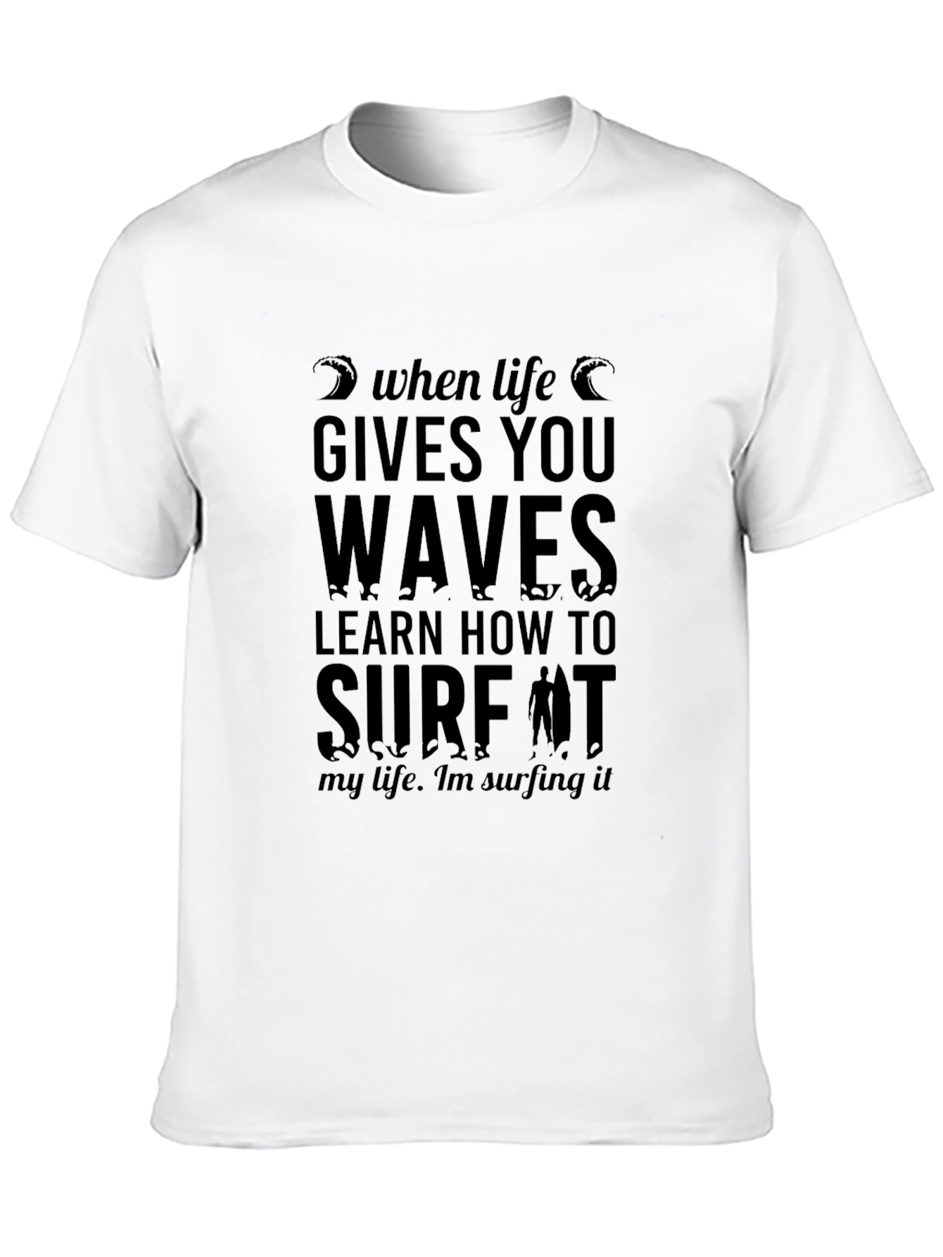 Life Waves Surfing Graphic Tee