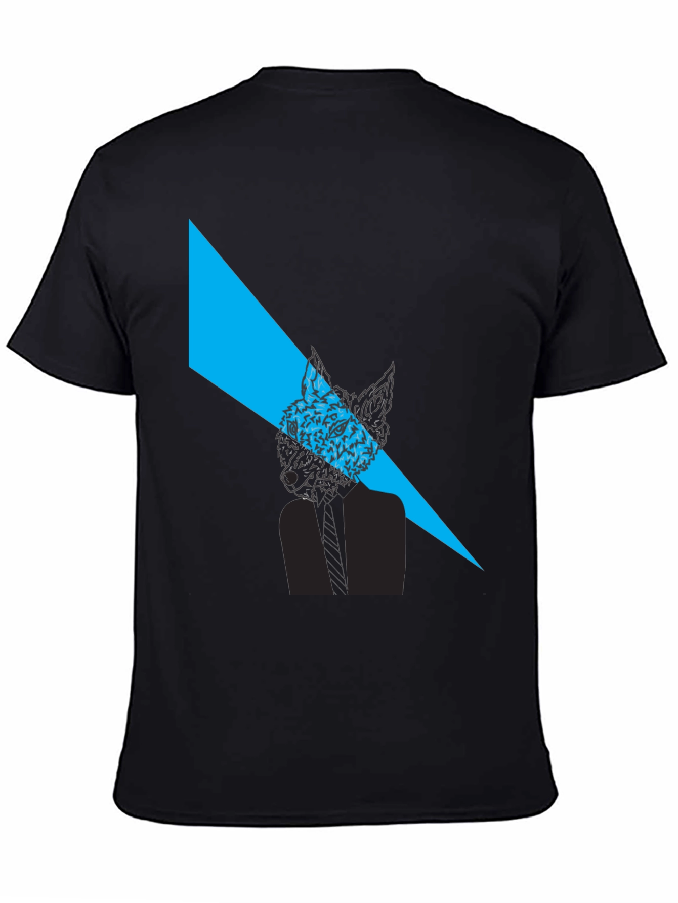 Fox Graphic Black T-Shirt - Modern Style