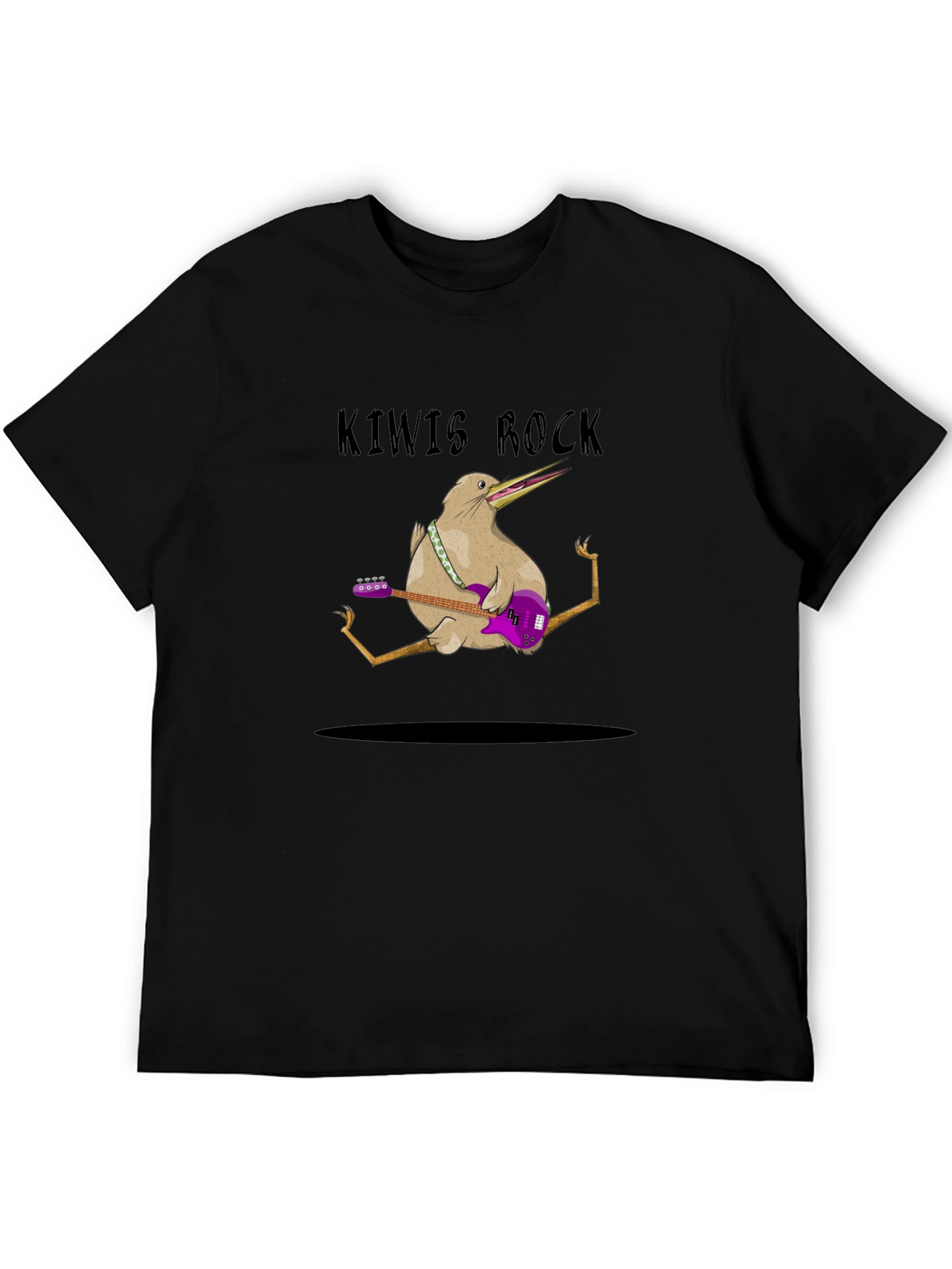 Kiwi Bird Rock Band T-Shirt