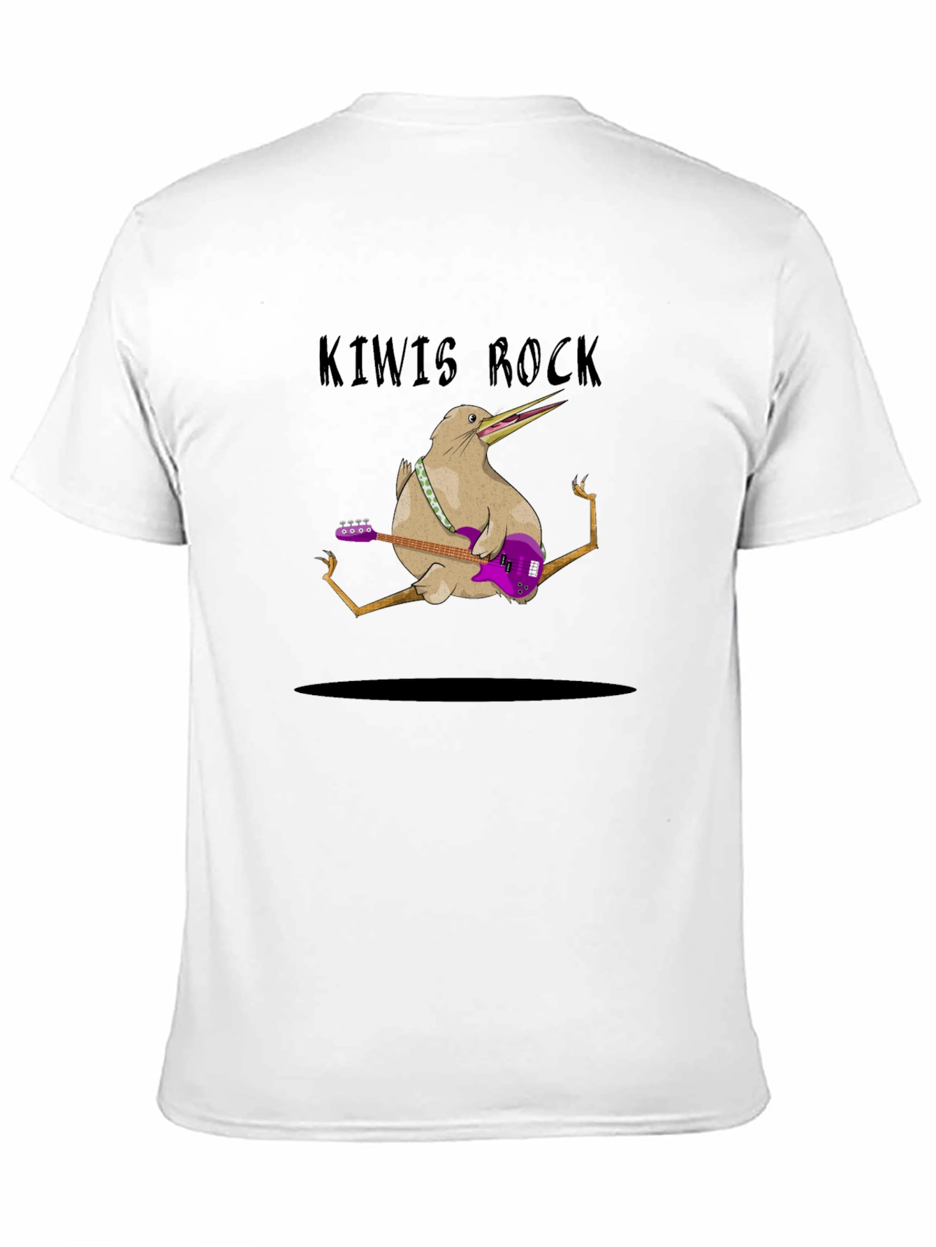 Kiwi Bird Rock Band T-Shirt
