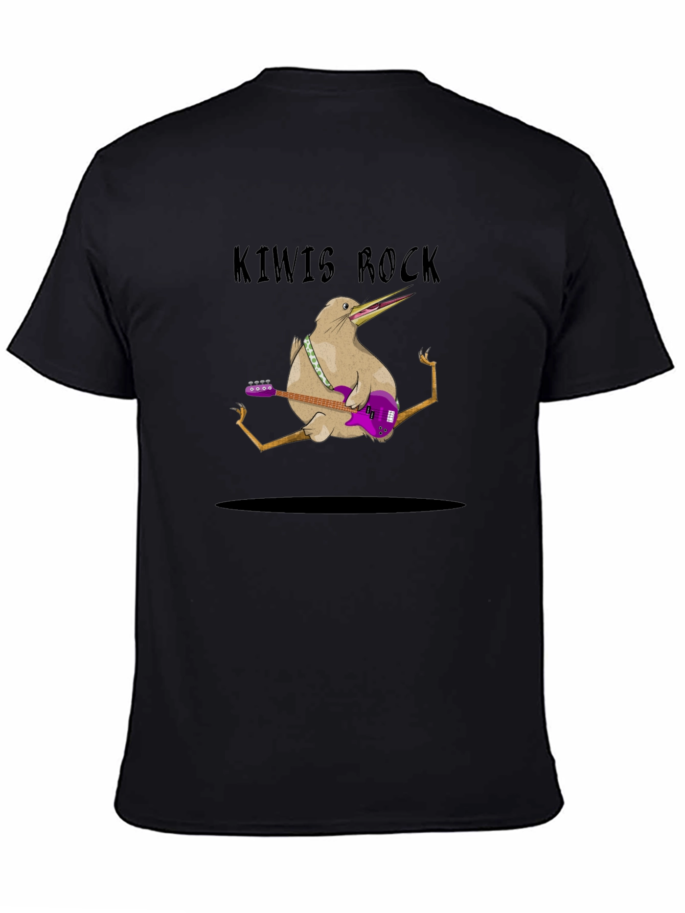Kiwi Bird Rock Band T-Shirt